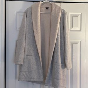 Eddie Bauer Fuzzy Cardigan/Jacket